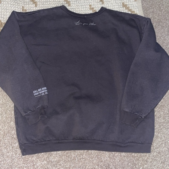 CHD Call Her Daddy oversized crew neck sweater, size Medium - Picture 3 of 4